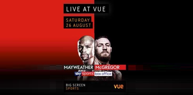 Watch Mayweather vs McGregor at Princes Quay!