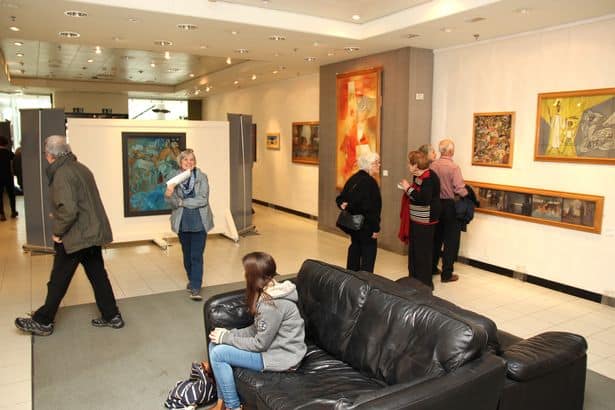 Exhibition opens with spectacular song in Hull’s newest art gallery