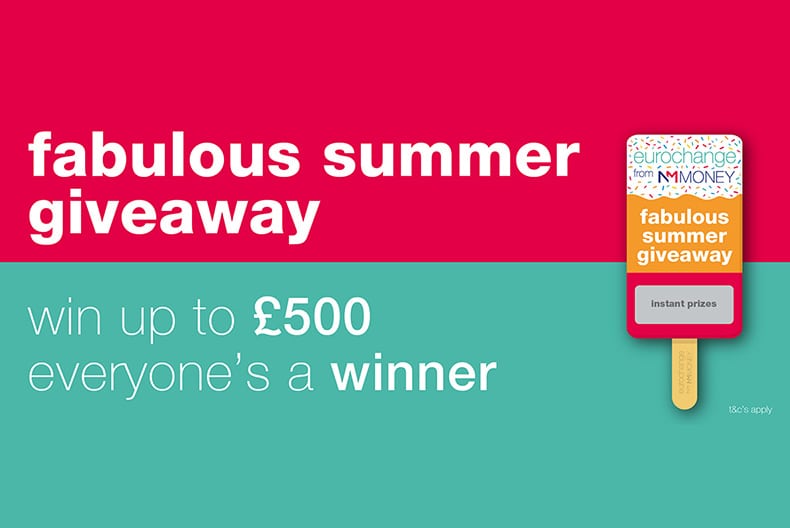 FABULOUS SUMMER GIVEAWAY AT EUROCHANGE