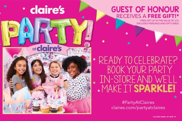 PARTY AT CLAIRE’S
